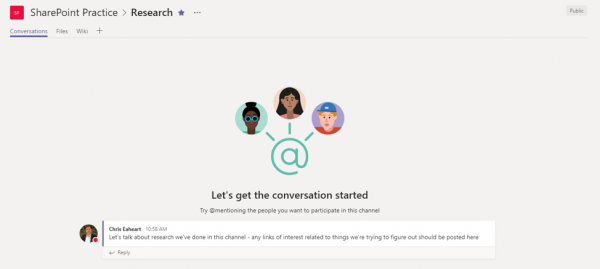 how do channels work in microsoft teams