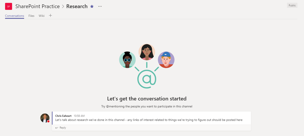 how do channels work in microsoft teams