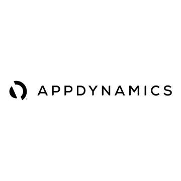 AppDynamics Logo - Black sans-serif type with circle icon to left