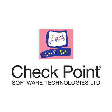 Check Point Logo - Black sans-serif type with computer icon above