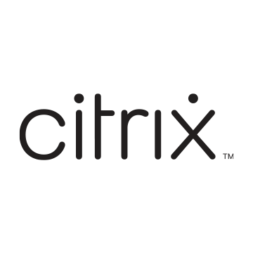 Citrix Logo - Black lowercase sans-serif type with dot from letter i over letter x