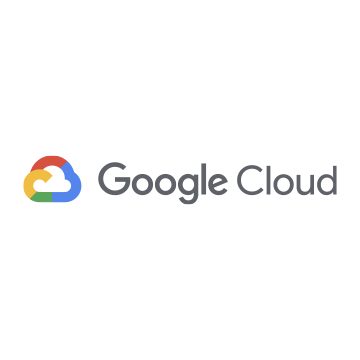 Google Cloud Logo - Dark gray sans-serif type with red, blue, green, and yellow cloud icon