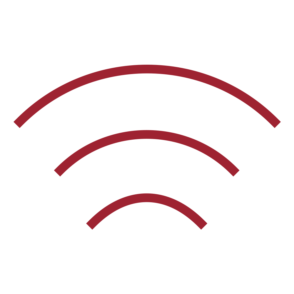 Red Wireless Icon
