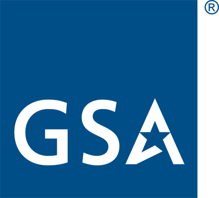 GSA Logo - Royal blue square with GSA inside